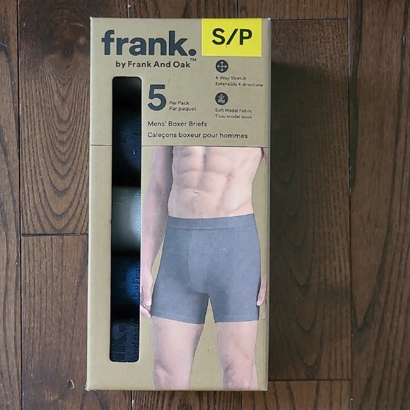 Frank Oak Underwear Socks New Pack Mens Boxer Briefs